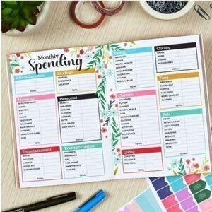 2026‎ Budget Planner Financial Organizer Expense Tracker Monthly Yearly